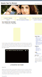 Mobile Screenshot of beautytipsforwomen.net